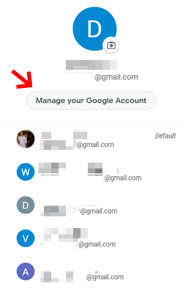 Manage Your Google Account Settings