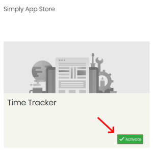 How to install and use the time tracker in Simply CRM – Support Simply
